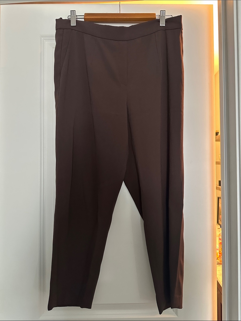 Babaton Chocolate Brown Dress Pants